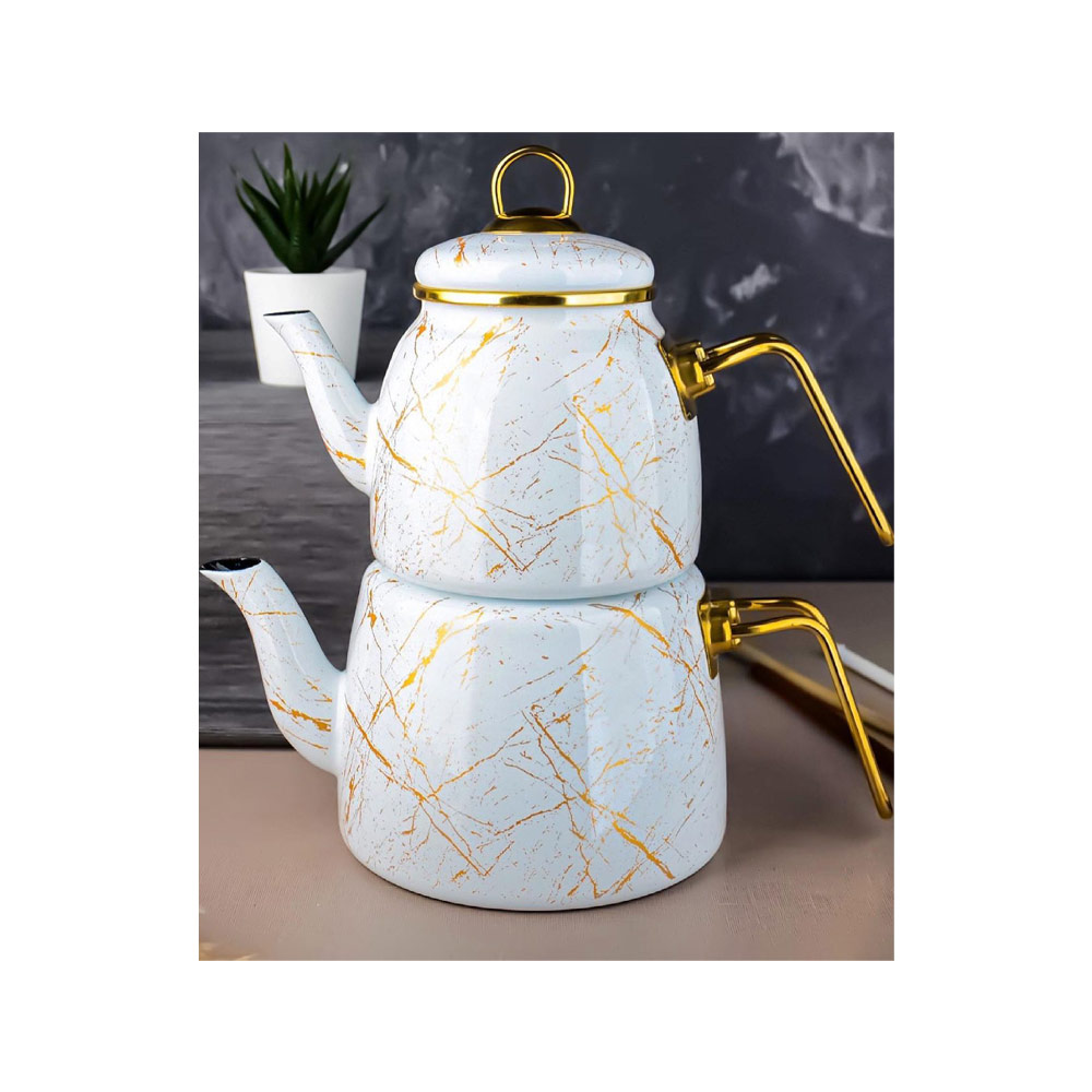 ست کتری و قوری ماربل پاچی