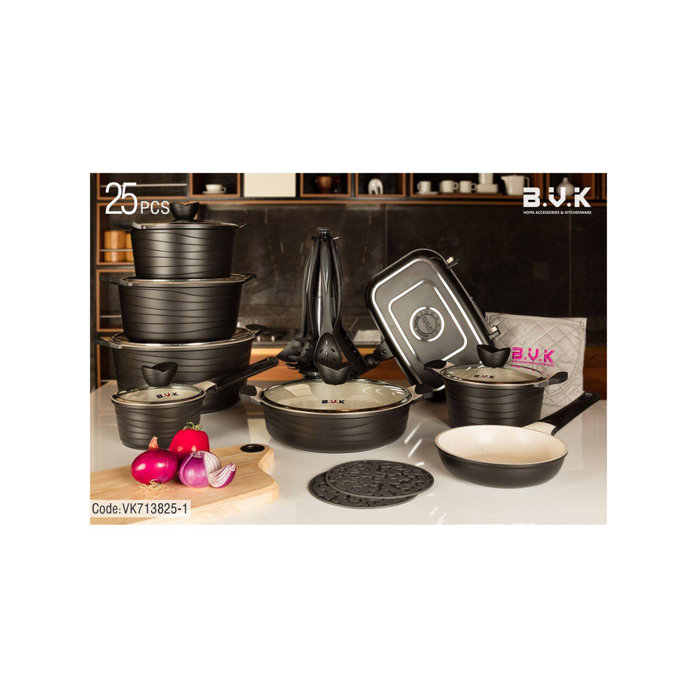 سرویس قابلمه 25 پارچه بی وی کی مدل 713825-1