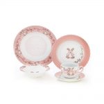 سرویس چینی 5 پارچه کودک بانی پیکره ایتالیا اف