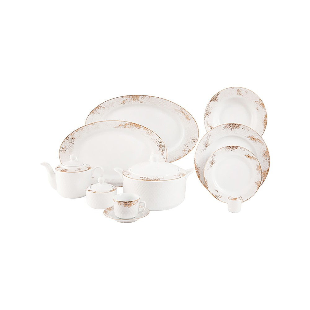 سرویس چینی 102 پارچه کامل کلودیا پیکره رادیانس