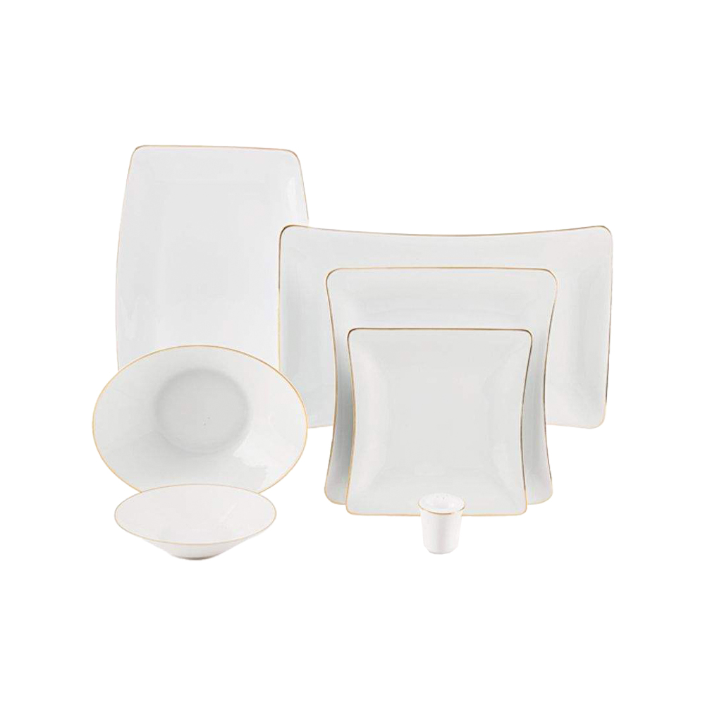 سرویس چینی 30 پارچه غذاخوری زرین پیکره وینچی