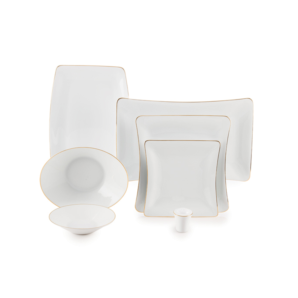 سرویس چینی 30 پارچه غذاخوری زرین پیکره وینچی